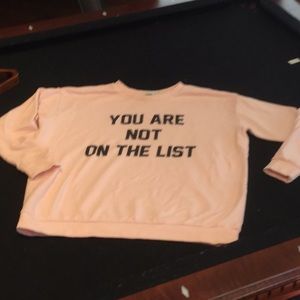 Woman’s sweatshirt